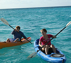 皮划艇在巴哈马