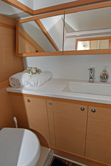 VIP Washroom of 52 LAGOON Catamaran