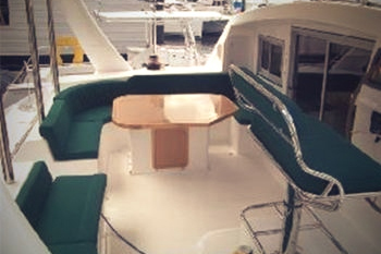 Bahamas Catamaran Yacht - Cockpit