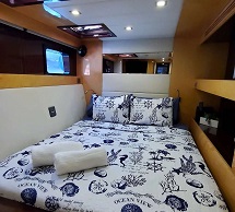 Main Cabin of 60 SUNREEF Catamaran Yacht